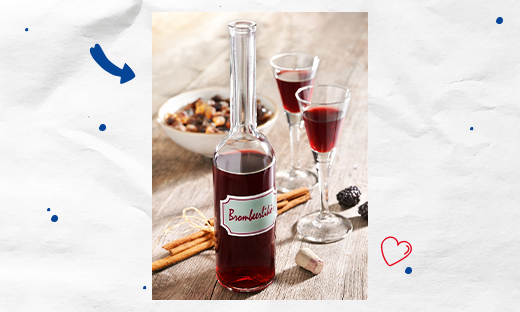 Diamant-Likoer-BrombeerZimt
