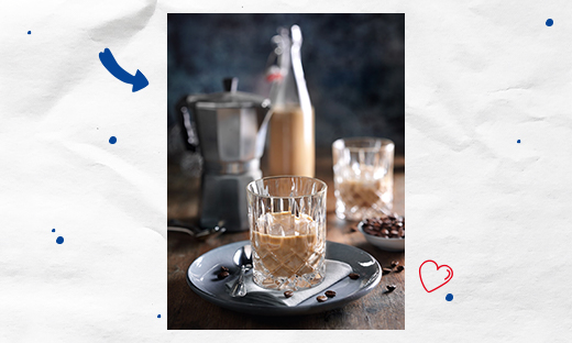 Diamant-Likoer-Cappuccino