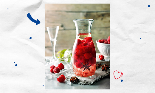 Diamant-Likoer-HimbeerSternanis