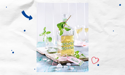 Diamant-Likoer-Minze