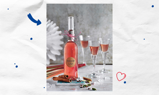 Diamant-Likoer-Rhabarber