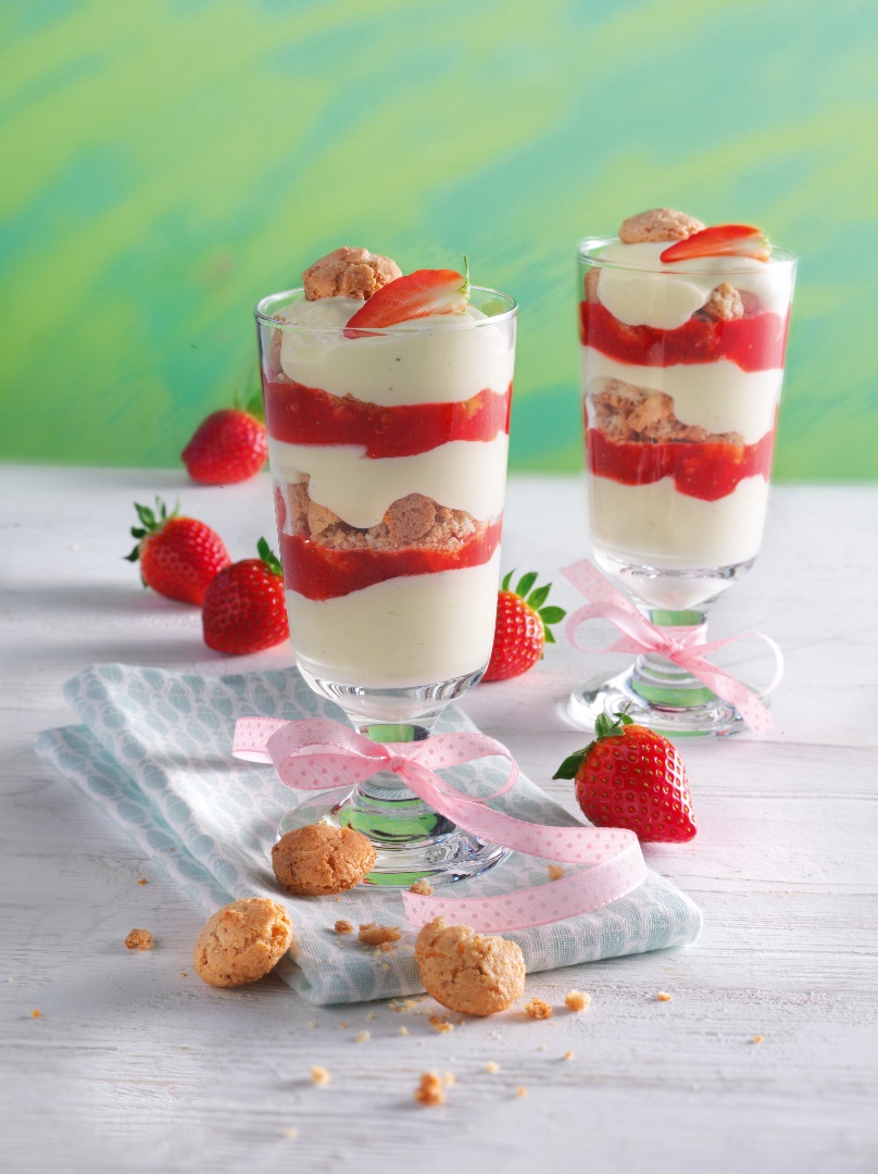 Erdbeer-Vanille-Trifle