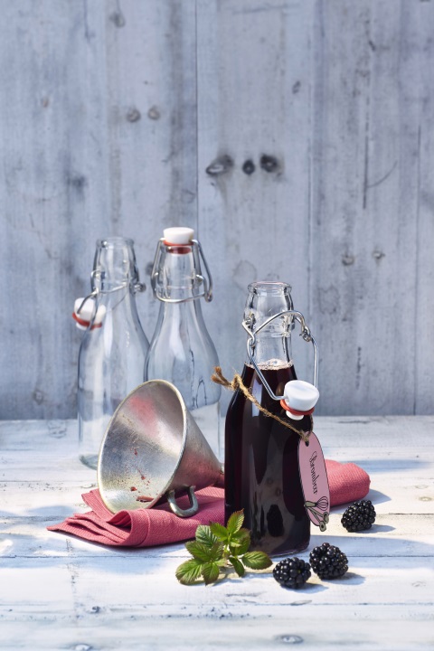 Brombeer-Sirup