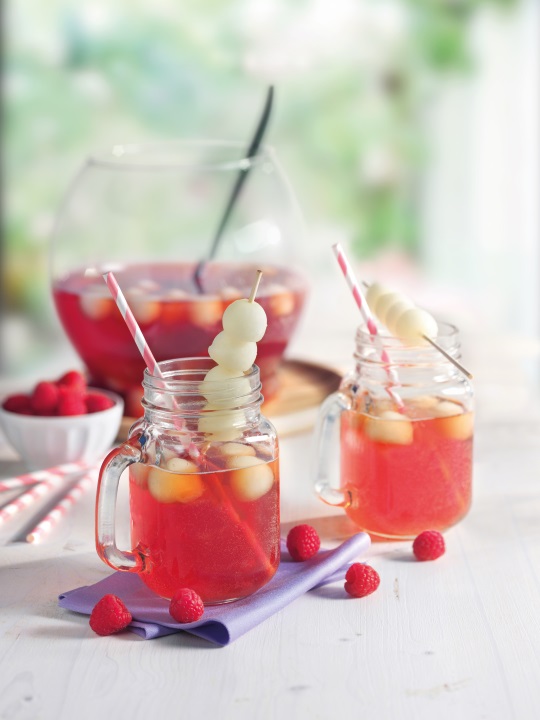 Himbeer Bowle Alkoholfrei