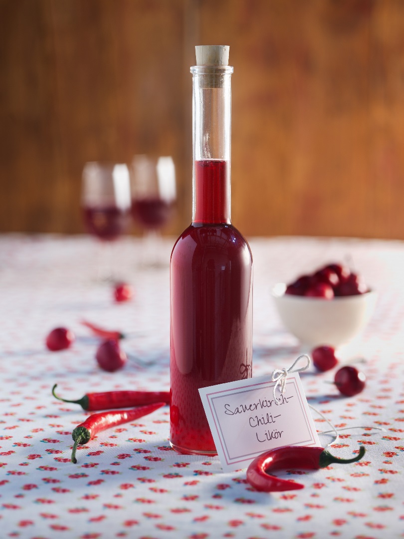 Kirsch-Chili-Likör Kirsch-Chili-Likör