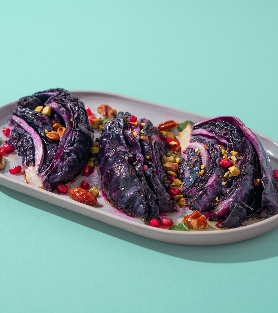 Karamellisierter Rotkohl mit Balsamico-Essig Karamellisierter Rotkohl mit Balsamico-Essig