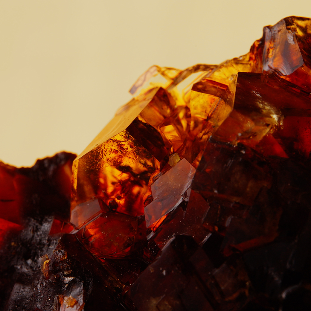 Detailaufnahme einer Kandisplatte